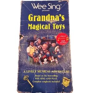 VHS Video Wee Sing Grandpa's Magical Toys A Lively Musical Adventure 1988